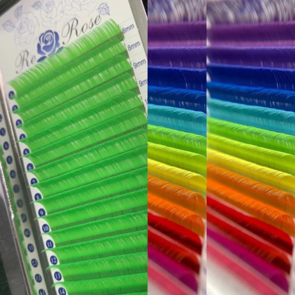 ขนตา สีเขียว แบรนด์ RE ROSE